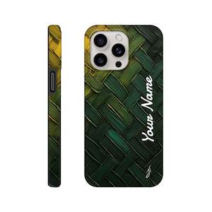 Tough case - Green Kikau - PERSONALIZED