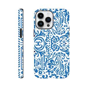 Phone Cases: Tough case - Blue Print