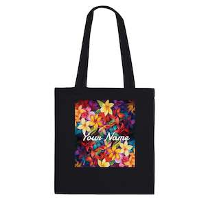 Premium Tote Bag - Frangipani - PERSONALIZED