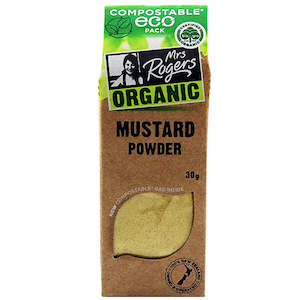 Herbs Spices: Mrs Rogers ECO Organic Mustard Powder 30g