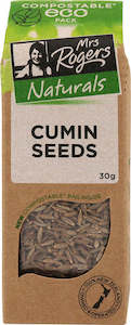 Herbs Spices: Mrs Rogers ECO Naturals Cumin Seeds 30g