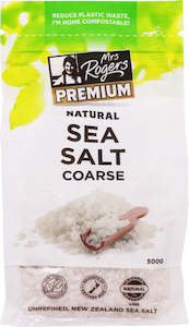Mrs Rogers Premium Sea Salt Coarse 500g Bag