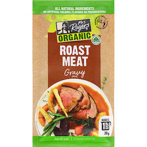 Organic Gravy Mixes: Mrs Rogers Organic Roast Meat Gravy Mix 30g