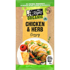 Mrs Rogers Organic Chicken & Herb Gravy Mix 33g