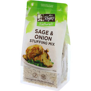 Spice Blends: Mrs Rogers Naturals Sage & Onion Stuffing Mix 170g