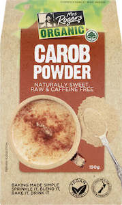 Mrs Rogers Organic Carob Powder 150g