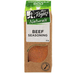Seasonings: Mrs Rogers ECO Naturals  Beef Seasoning 32g