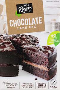 Mrs Rogers Chocolate Cake Baking Mix 500g