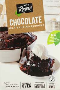 Mrs Rogers Chocolate Self Saucing Pudding Mix 430g