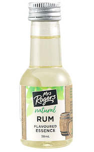Mrs Rogers Natural Flavoured Essence Rum 38ml
