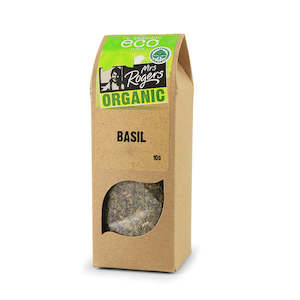 Mrs Rogers ECO Organic Basil 10g