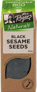 Mrs Rogers ECO Naturals Sesame Seeds Black 40g