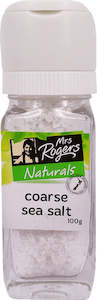 Small Grinder: Mrs Rogers Naturals Sea Salt Grinder 100g