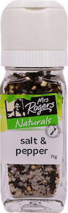 Mrs Rogers Naturals Salt & Pepper Grinder 71g