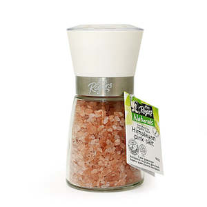 Medium Grinder: Mrs Rogers Naturals Medium Himalayan Pink Salt Grinder  200g
