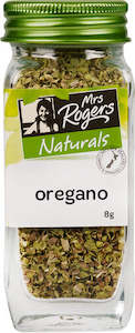 Glass Shaker: Mrs Rogers Naturals Oregano Shaker 8g