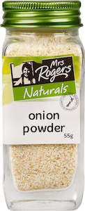 Glass Shaker: Mrs Rogers Naturals Onion Powder Shaker  55g