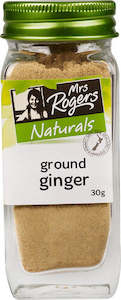 Mrs Rogers Naturals Ground Ginger Shaker 30g