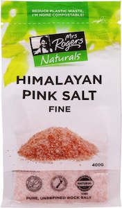 Mrs Rogers Himalayan Pink Salt Fine 400g Bag