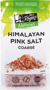 Mrs Rogers Himalayan Pink Salt Coarse 400g Bag