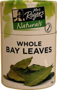 Bay Leaves: Mrs Rogers Naturals  Bay Leaves Canister 12g