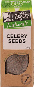 Celery Seeds: Mrs Rogers ECO Naturals Celery Seeds 30g