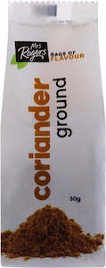 Coriander: Mrs Rogers Bags Of Flavour Ground Coriander 30g