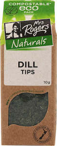 Dill: Mrs Rogers ECO Naturals Dill Tips 10g