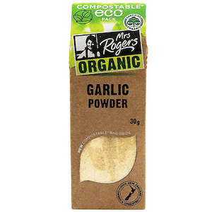 Mrs Rogers ECO Organic Garlic Powder 30g