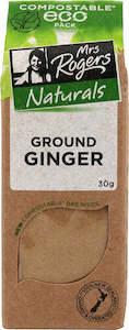 Ginger: Mrs Rogers ECO Naturals Ground Ginger 30g