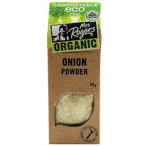Onion: Mrs Rogers ECO Organic Onion Powder 30g