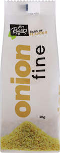 Onion: Mrs Rogers Bags Of Flavour Onion Fine 30g