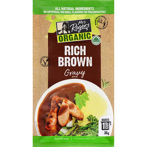 Mrs Rogers Organic Rich Brown Gravy Mix 30g