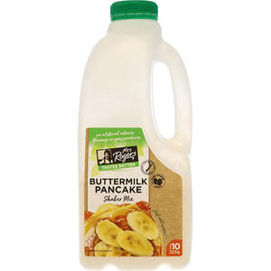 Baking Mixes: Mrs Rogers Buttermilk Pancake Shaker Mix 325g