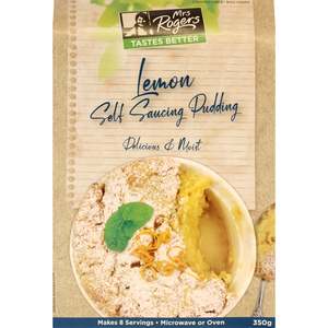 Baking Mixes: Mrs Rogers Lemon Self Saucing Pudding Mix 350g