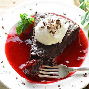 Christmas Flourless Chocolate Cake