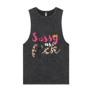 Tanks: Sassy as F*ck Cat's Behind Unisex Tank
