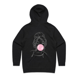 Just Breathe Hoodie back print only