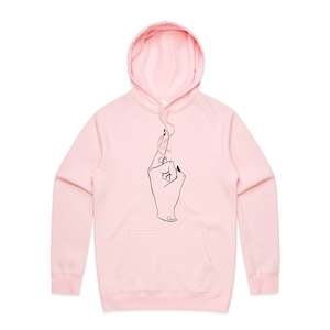 Hoodies: OG 'H'oh Shit i'm a Queen' Hoodie Black Line