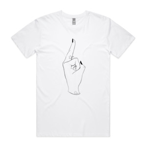 Ho'h Shit I'm a Queen T-shirt B/W design