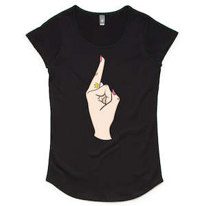 H'oh Shit I'm a Queen Scoop neck T-shirt