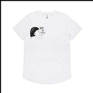 Bad Ass Babes: You Do You T-shirt Curved Hem