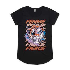 Winter Is Hurrr Sale: Femme Fierce Scoop Neck Tee