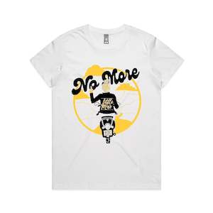 No More Little Miss Nice Girl Tee - White