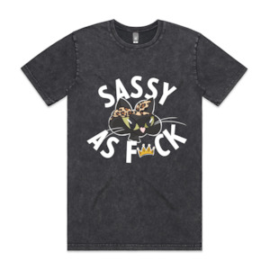 Sassy as F*ck Cartoon Cat Unisex Tee