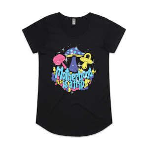Mothers Day: Motherhood is a Trip Scoop Neck Tee