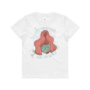 Love Our Mothers - Heal the World Kids Tee