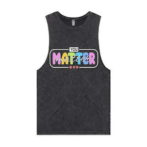 Tanks: You Matter 2025 design Stonewash Unisex Tank
