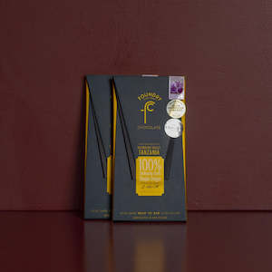 Goods And Gears: Foundry Chocolate - 100% Tanzanian Dark Chocolate