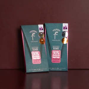 Foundry Chocolate - 90% Ugandan Dark Chocolate